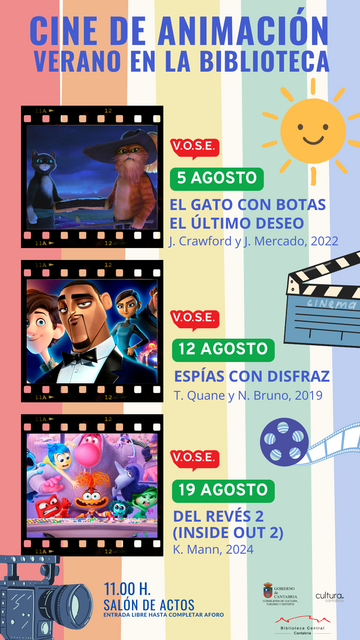 Cine de animación VOSE: "Del revés 2"