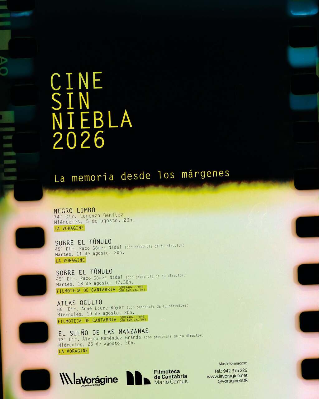 Cine sin Niebla 2026: estreno del documental "Sobre el túmulo" 