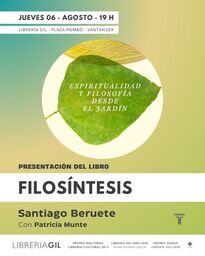 Presentación del libro "Filosíntesis", de Santiago Beruete