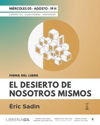 Firma de ejemplares de "El desierto de nosotros mismos", de Éric Sadin