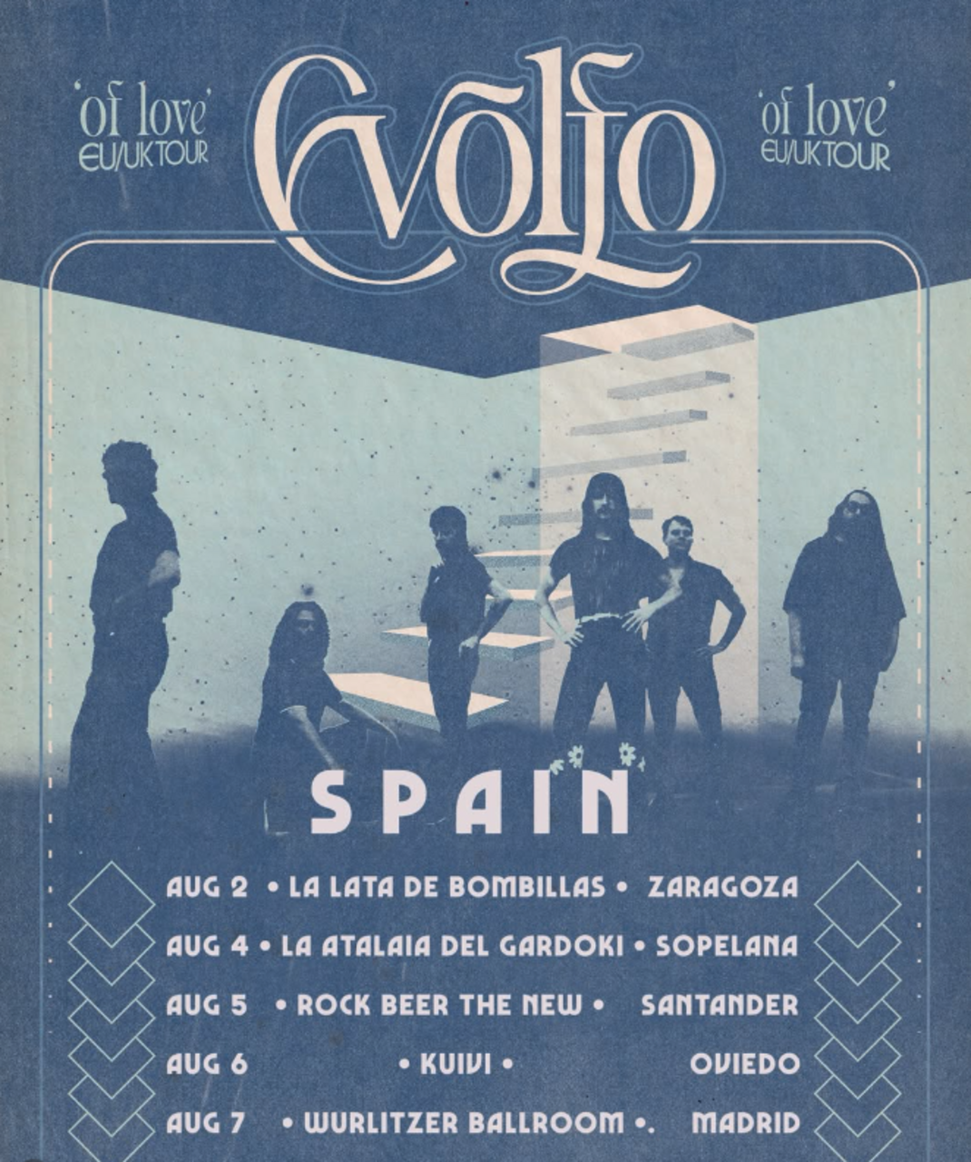 Evolfo: garage rock, psicodelia cósmica y soul