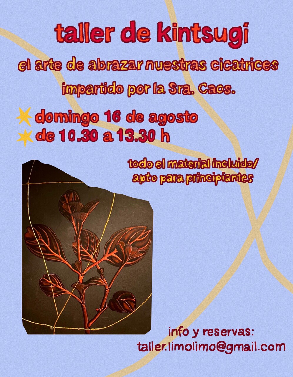 Taller de Kintsugi para principiantes
