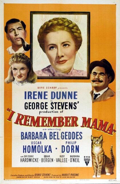 Ciclo George Stevens: "I Remember Mama"