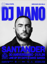 Dj Nano a los mandos de la sala Kaya