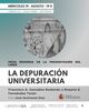 Mesa Redonda y presentación del libro-guía didáctica "La depuración universitaria"