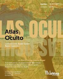 "Atlas oculto". Lectura con Anne-Laure Boyer