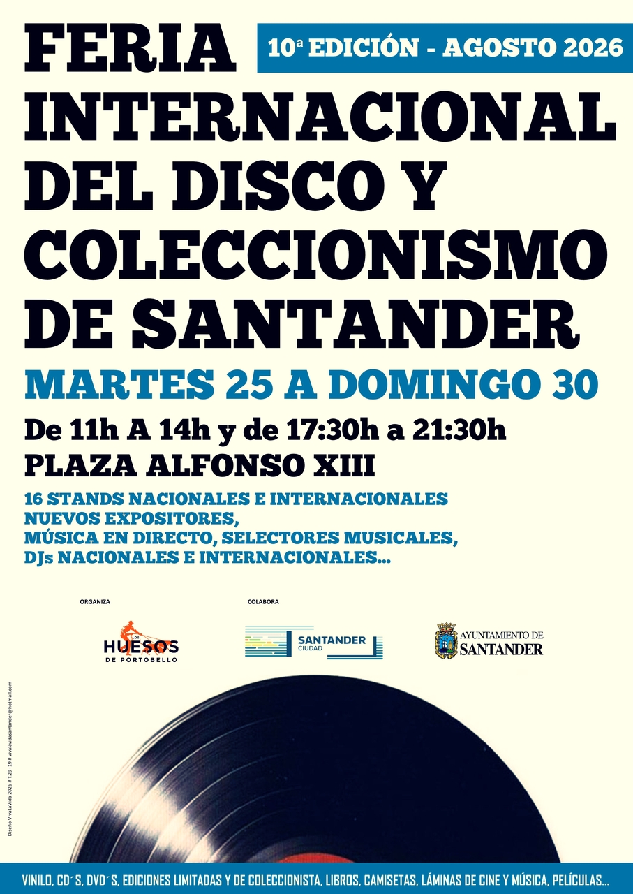 10ª Feria del Disco y Coleccionismo de Santander