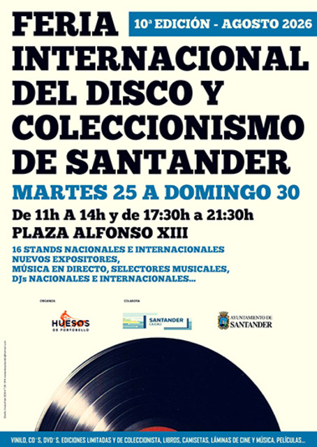 10ª Feria del Disco y Coleccionismo de Santander