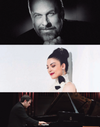Arias de ópera. Roberto Scandiuzzi, bajo. Tamar Iveri, soprano. Héctor Guerrero, pianista