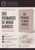 Presentación del libro "Dos poemarios de mirar barroco", de Ramón E. Mandado
