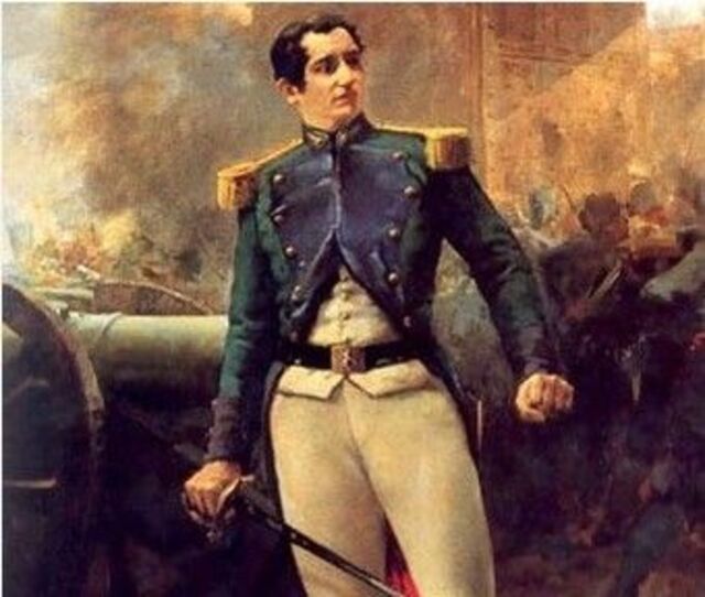 “Mayo de 1808: Cap. Velarde. A la gloria del héroe”, por Rafael Palacio