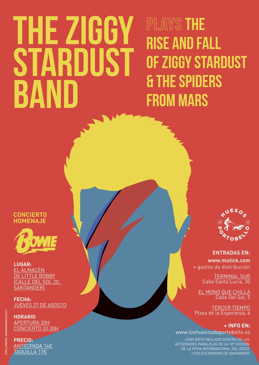 The Ziggy Stardust Band plays "The Rise and Fall of Ziggy Stardust & The Spiders from Mars"