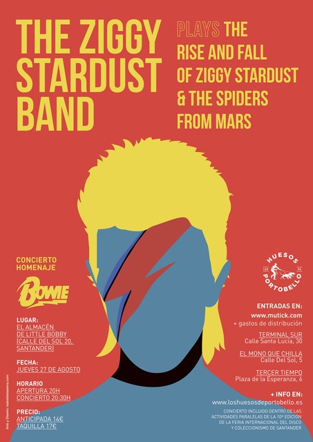 The Ziggy Stardust Band plays "The Rise and Fall of Ziggy Stardust & The Spiders from Mars"