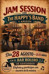 Jam Session con The Happy´s Band y amigos