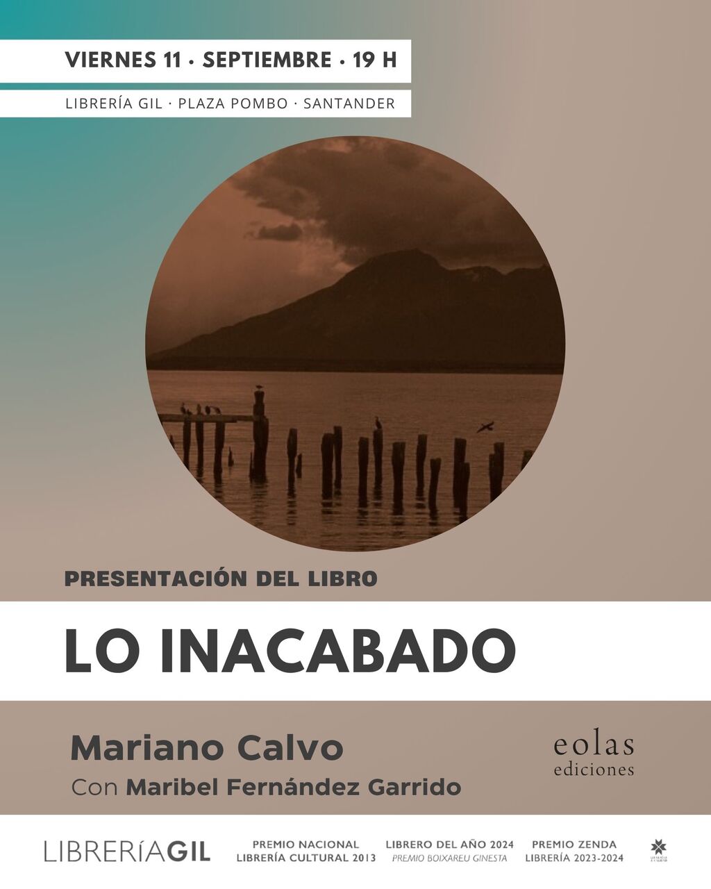 Presentación de "Lo inacabado", de Mariano Calvo