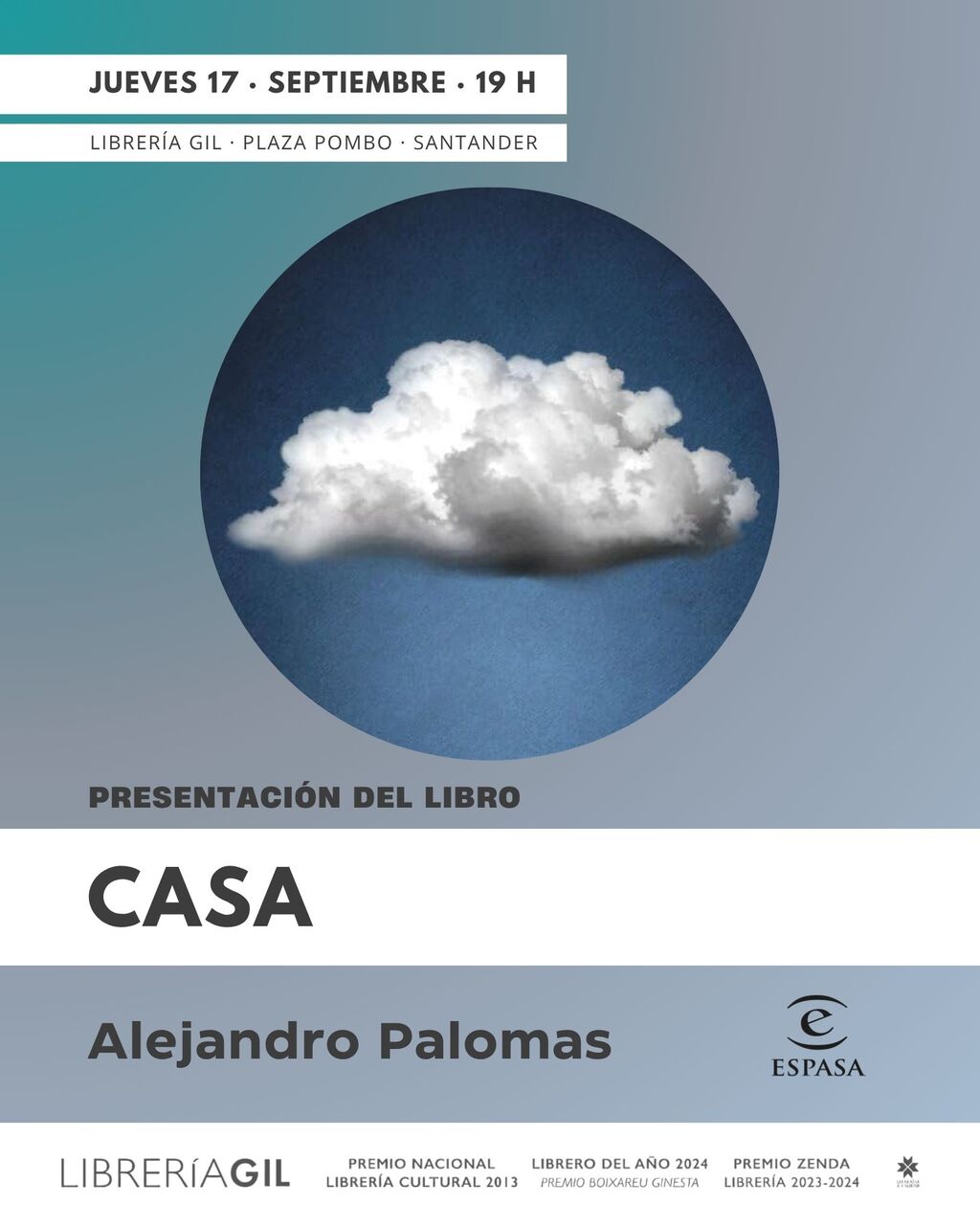 Alejandro Palomas presenta "Casa"