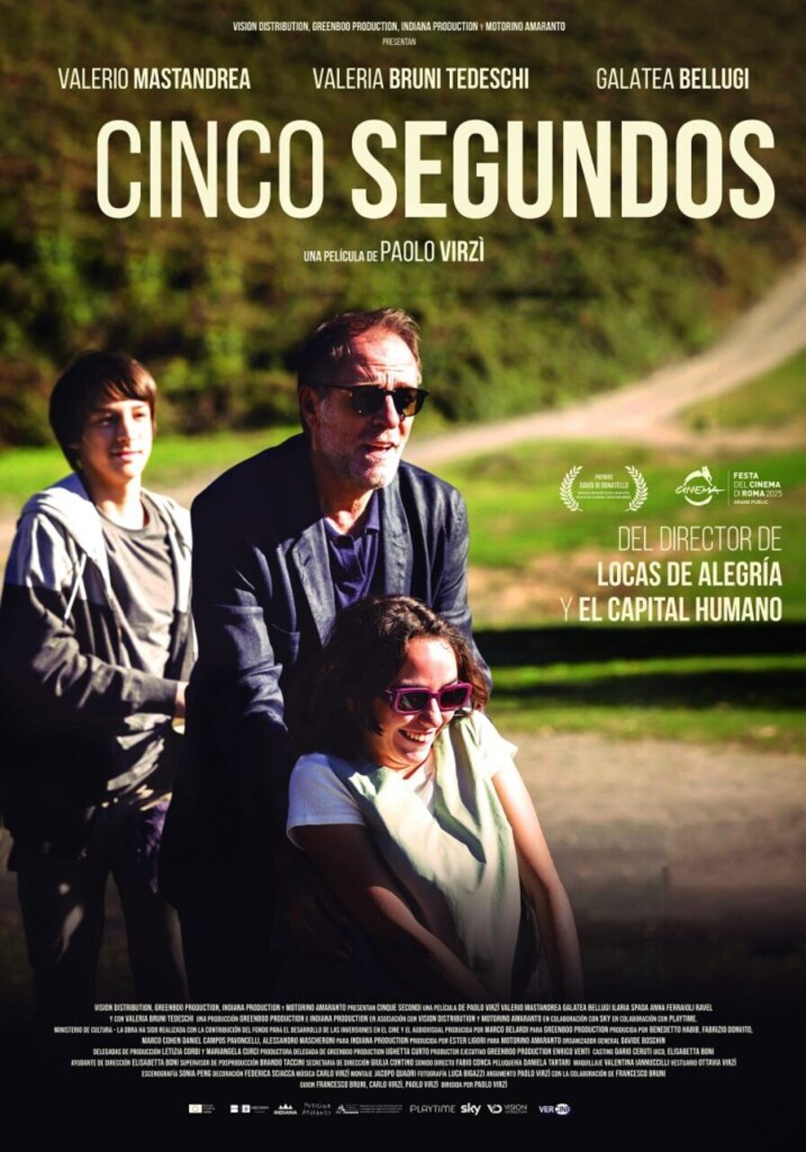 "Cinco segundos", de Paolo Virzì