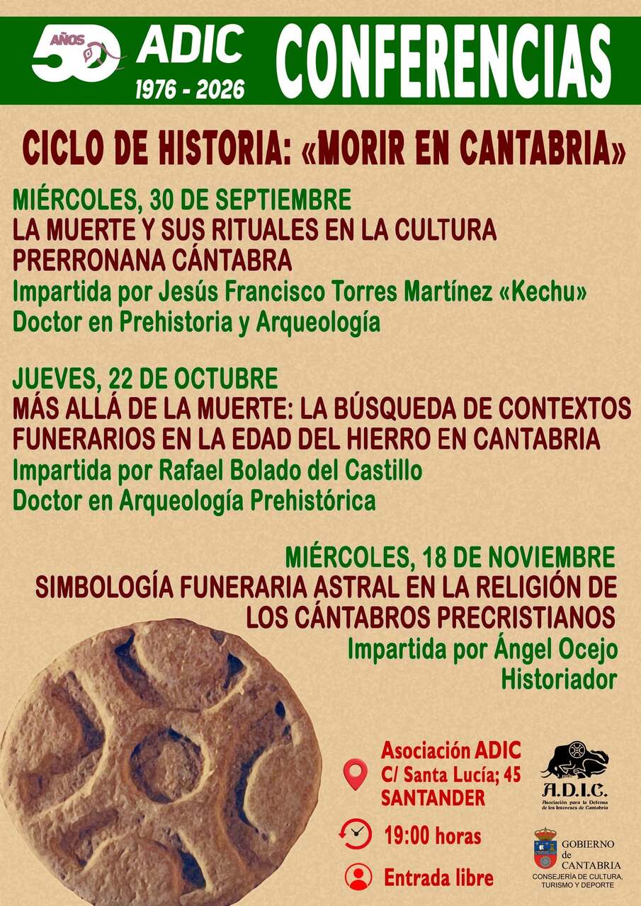 “Más allá de la muerte: la búsqueda de contextos funerarios en la Edad del Hierro en Cantabria”, por Rafael Bolado del Castillo 