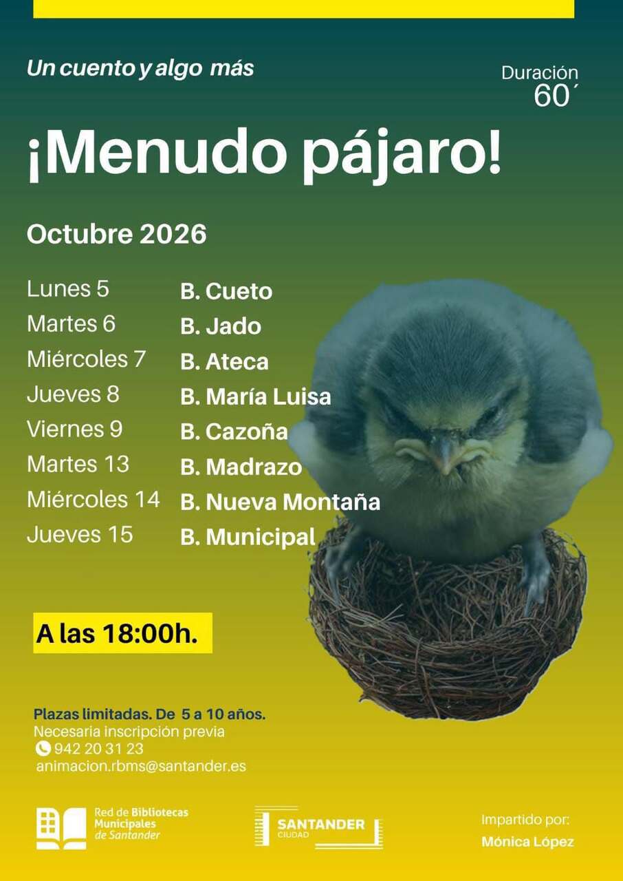Un cuento y algo más: "¡Menudo pájaro!"