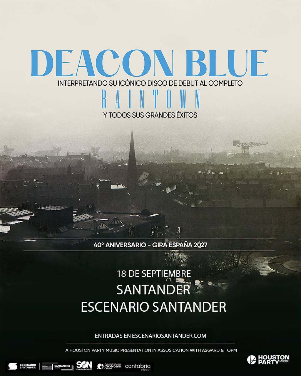 Deacon Blue. Gira 40º Aniversario