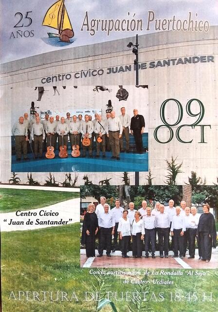 Recital de la Agrupación Puertochico por su 25 aniversario