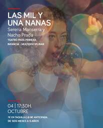 "Las mil y una nanas", teatro para la primera infancia