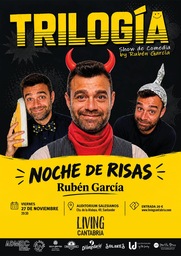 "Trilogía", show de comedia de Rubén García