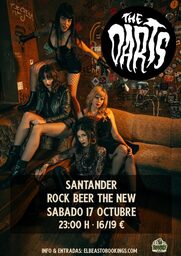 The Darts, garage rock alto octanaje