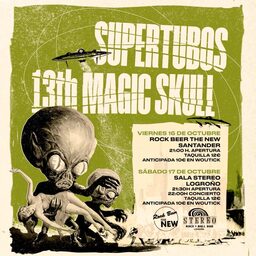 Supertubos y 13th Magic Skull en concierto
