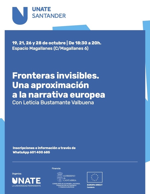 "Fronteras invisibles. Una aproximación a la narrativa europea", con Leticia Bustamante