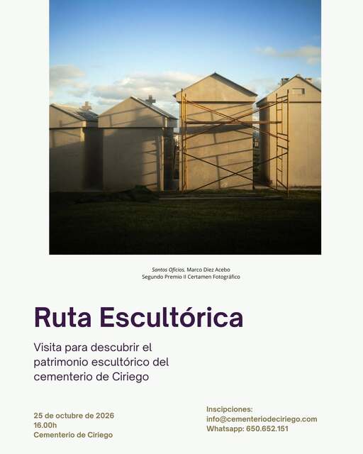 Ruta escultórica por el Cementerio de Ciriego