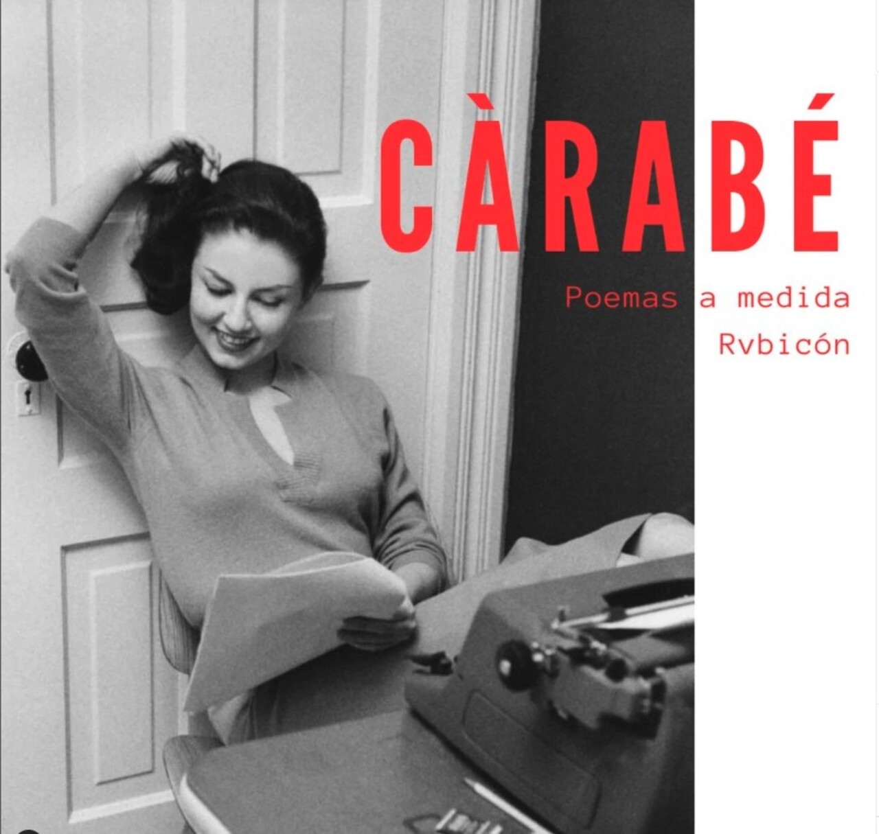 Poemas a medida con Càrabé