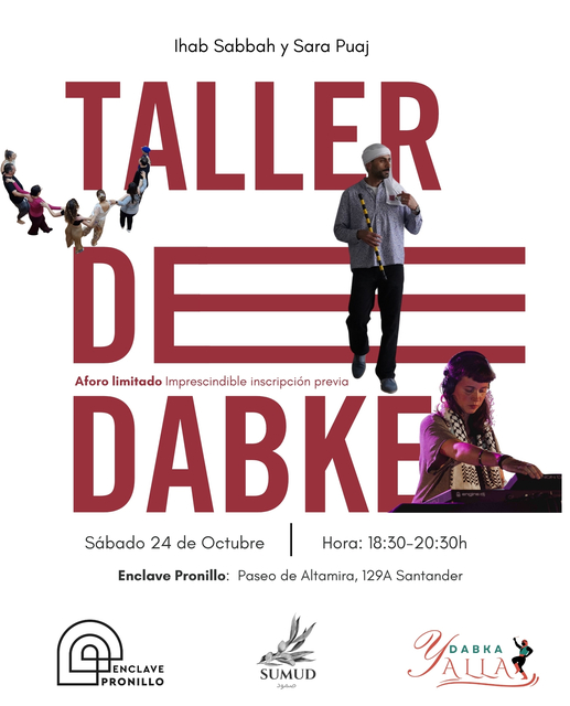 Jornada de dabke, baile folclórico de la cultura palestina