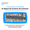"El dique de Carena de Gamazo", vitrina del mes