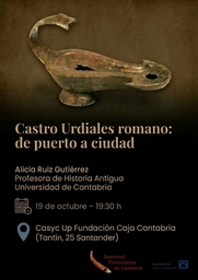 "Castro Urdiales romano: de puerto a ciudad", por Alicia Ruiz Gutiérrez 