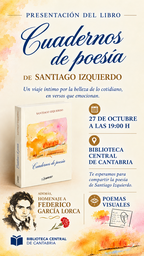 Presentación del libro "Cuadernos de poesía", de Santiago Izquierdo