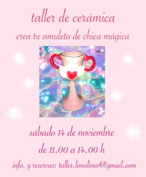 Taller de modelado: diseña y decora tu propio amuleto de chica mágica