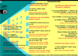 V Arquicines: "Villa Mairea. La esencia de una casa" y "La torre cápsula de Nagakin"