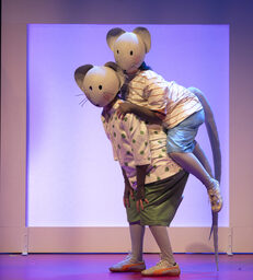 "La rata Marieta", teatro de títeres y objetos
