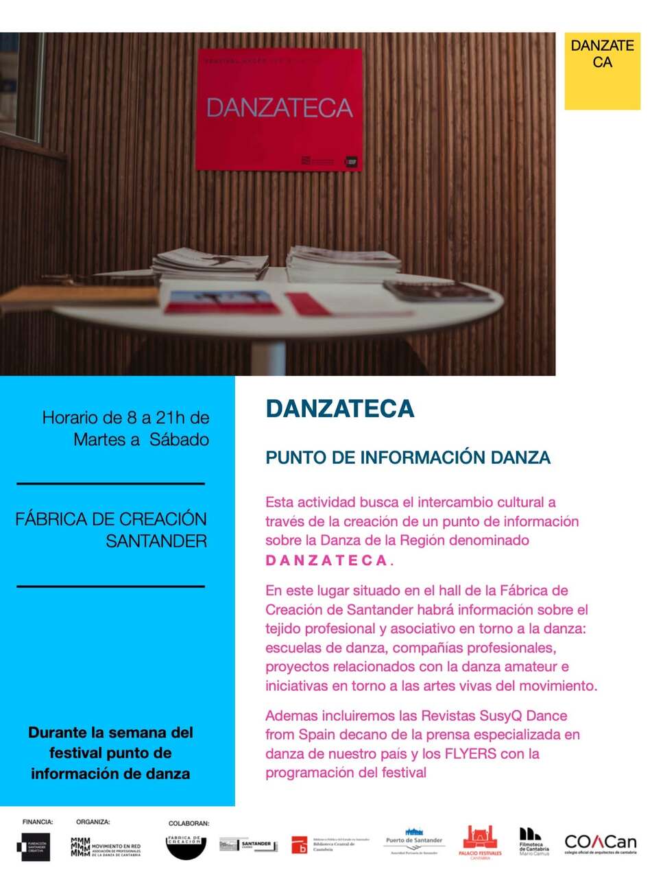 Danzateca, punto de información de danza