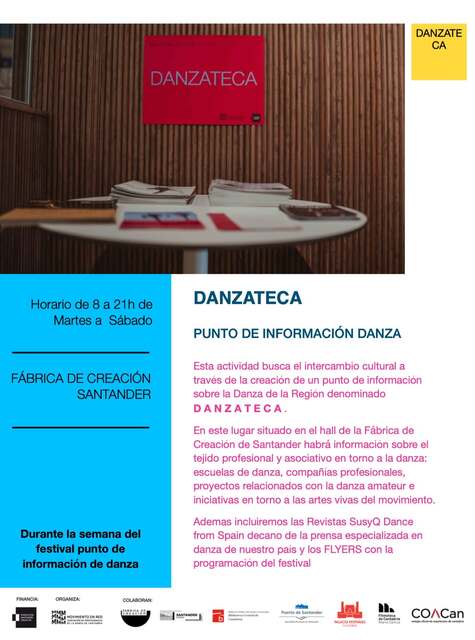 Danzateca, punto de información de danza