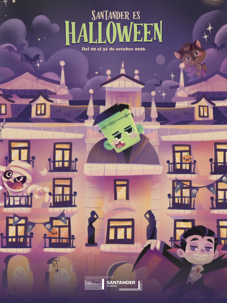 Santander se viste de Halloween