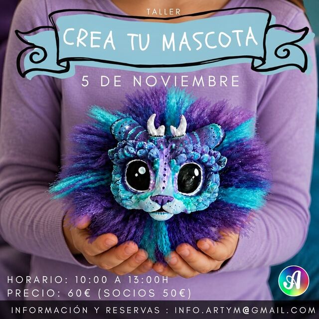 Taller artístico infantil "Crea tu mascota"