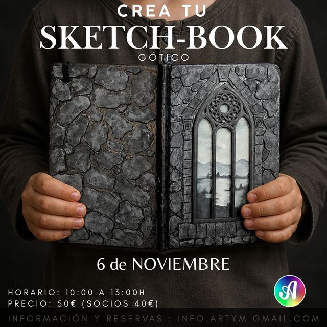 Crea tu scketch-book gótico