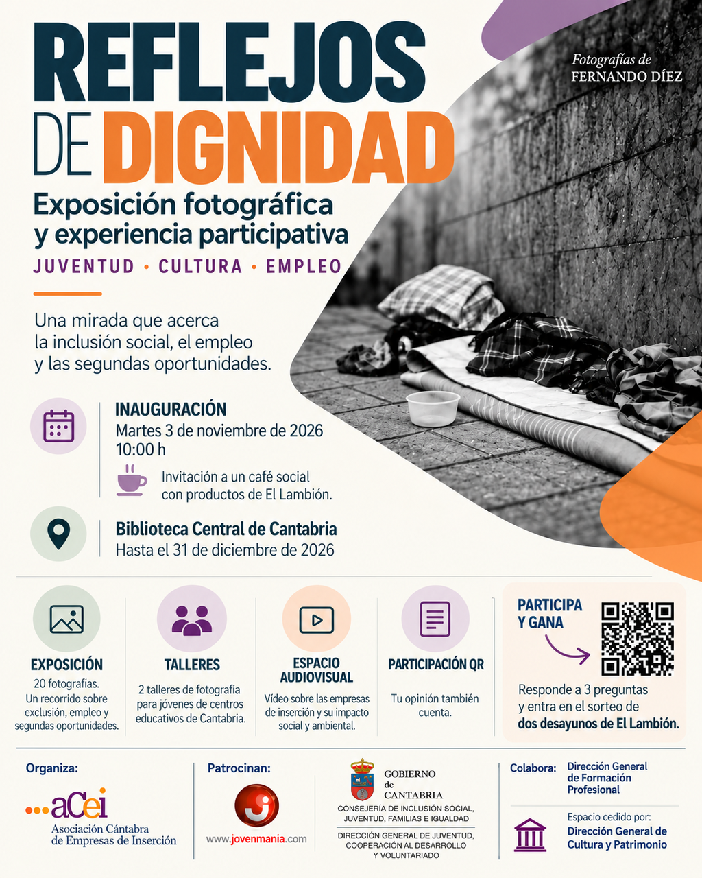 Inauguración de la exposición fotográfica "Reflejos de Dignidad"