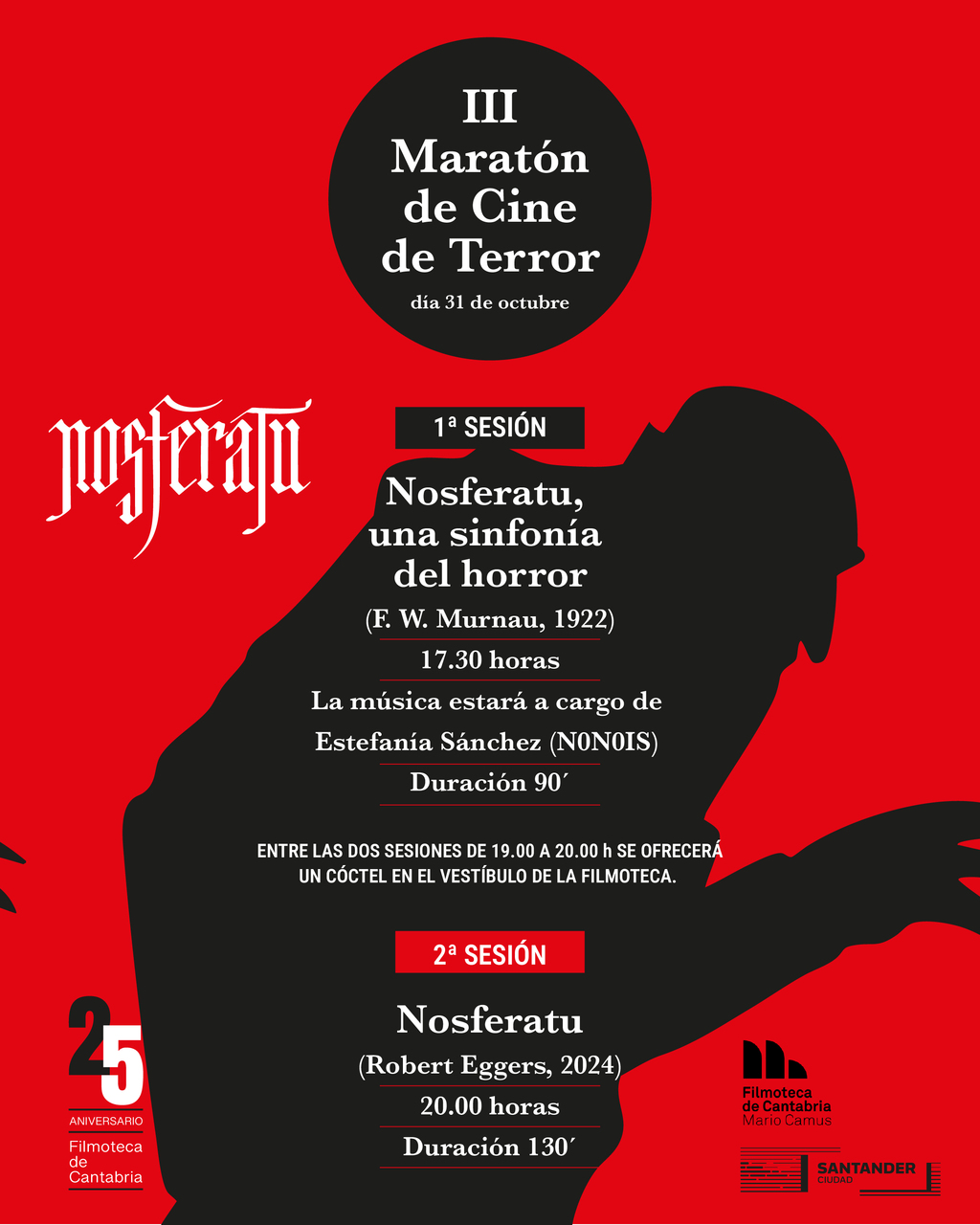 "Nosferatu" en el III Maratón de Cine de Terror
