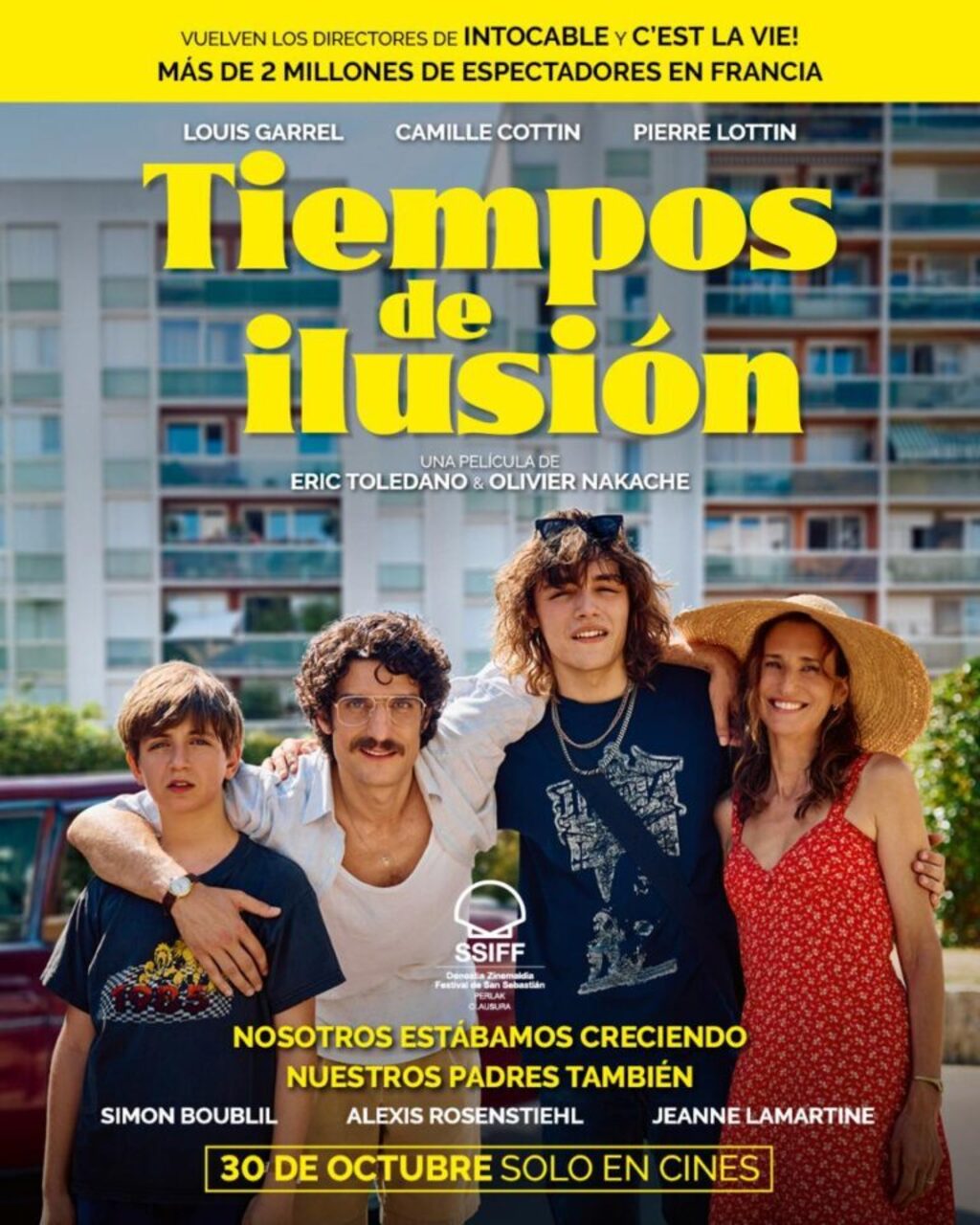 "Tiempos de ilusión", de Eric Toledano y Olivier Nakache (V.O.S.E.)