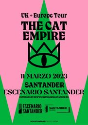 Los australianos The Cat Empire en Escenario Santander