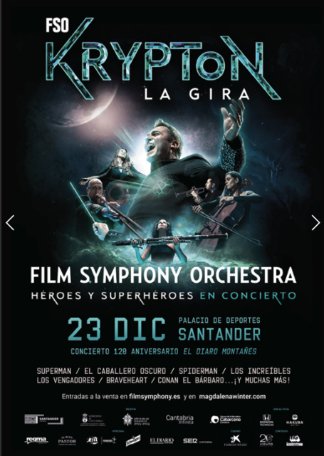Film Symphony Orchestra. Concierto 120 Aniversario El Diario Montañés