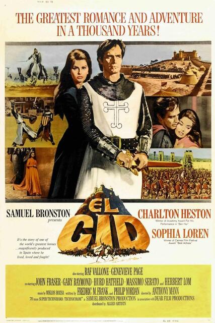 "El Cid", de Anthony Mann